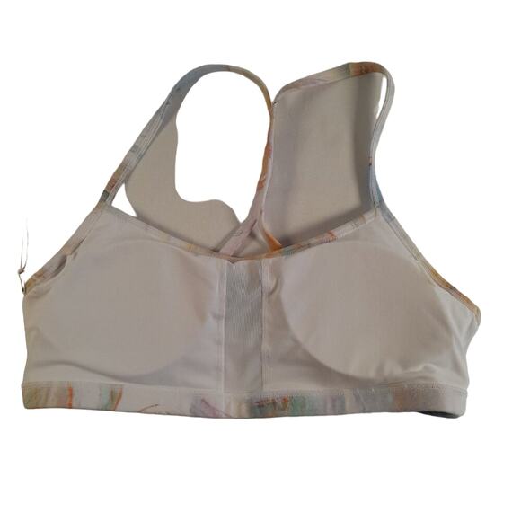 Calme by Johnny Was Marbled Sports Bra Women L NWT BohoChic Boho Athleisure Luxe - Picture 3 of 9